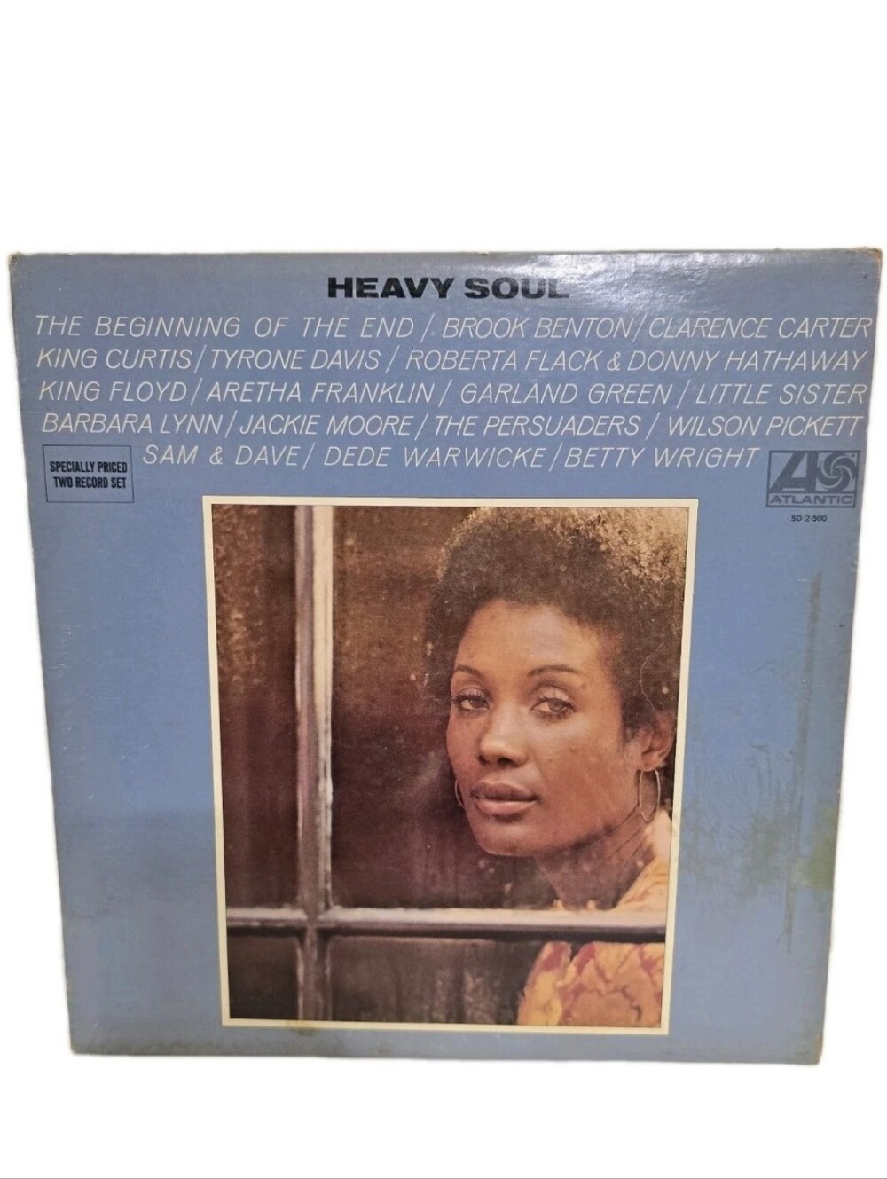 HEAVY SOUL various artists 1972 2x Vinyl LP Compilation Atlantic SD 2-500‎ Funk
